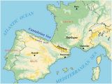 Map Of Europe Iberian Peninsula Cave Art4