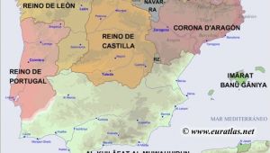 Map Of Europe Iberian Peninsula Map Of the Iberian Peninsula In the Year 1200 Mystery Of