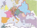 Map Of Europe In 1600 Europe Political Maps