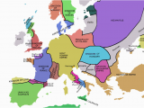 Map Of Europe In 1812 atlas Of European History Wikimedia Commons