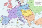 Map Of Europe In 1815 A Map Of Europe In 1812 at the Height Of the Napoleonic