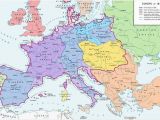 Map Of Europe In 1815 A Map Of Europe In 1812 at the Height Of the Napoleonic