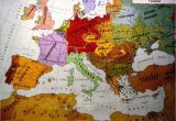 Map Of Europe In 1914 and 1919 European Ethnic Map 1914 Map Europe Maps European Map