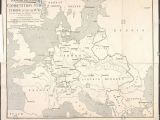 Map Of Europe In 1914 and 1919 Map Europe World War I Stock Photos Map Europe World War I