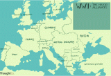 Map Of Europe In 1914 and 1919 the Major Alliances Of World War I