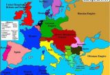 Map Of Europe In 1914 World War One Map Fresh Map Of Europe In 1914 before the