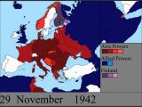 Map Of Europe In 1944 Under German Occupation Watch World War Ii Rage Across Europe In A 7 Minute Time