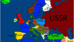 Map Of Europe In 1946 Maps for Mappers Historical Maps thefutureofeuropes Wiki