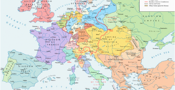 Map Of Europe In 19th Century former Countries In Europe after 1815 Wikipedia