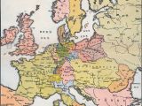 Map Of Europe In 19th Century Historical Map Europe Stock Photos Historical Map Europe