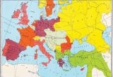 Map Of Europe In 19th Century Map Of Europe 1878 after Th Congress Of Berlin