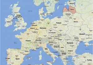 Map Of Europe Latvia Latvia Lessons Tes Teach