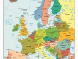 Map Of Europe Main Cities Countries Quiz World Maps