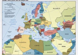 Map Of Europe north Africa and Middle East Middle East Physical A Maps 2019