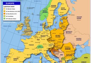 Map Of Europe north Sea Map Of Europe Member States Of the Eu Nations Online Project