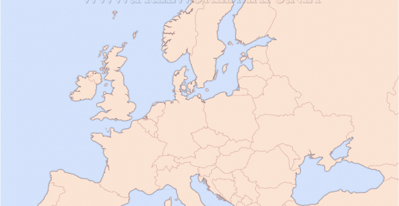 Map Of Europe Not Labeled 36 Intelligible Blank Map Of Europe and Mediterranean