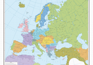 Map Of Europe Pre World War 1 Map Of Europe Pre World War One Map Of Europe Europe Map