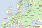 Map Of Europe Rivers and Mountains Rivers Maps and atlases