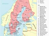 Map Of Europe Scandinavia Historical Maps Of Scandinavia