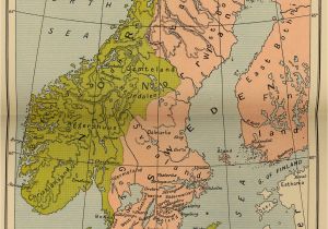 Map Of Europe Scandinavia Historical Maps Of Scandinavia