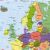 Map Of Europe Scandinavia Sweden On Map and Travel Information Download Free Sweden