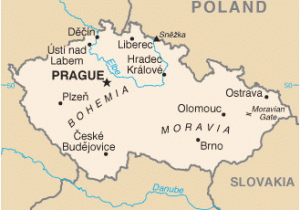 Map Of Europe Showing Prague Maps Of Eastern European Countries
