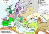 Map Of Europe Through the Ages Map Of Europe In 476 Maps Historical Maps Ancient