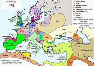 Map Of Europe Through the Ages Map Of Europe In 476 Maps Historical Maps Ancient