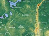 Map Of Europe topographical Europe topographic Map Climatejourney org