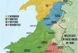 Map Of Europe Wales Map Of Welsh Dialects Made by Me Based Off A Collection Of