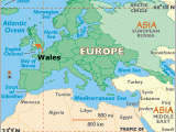 Map Of Europe Wales Wales State Symbols song Flags and More Worldatlas Com
