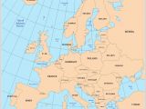 Map Of Europe with All Cities 36 Intelligible Blank Map Of Europe and Mediterranean