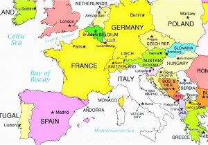 Map Of Europe with All Cities 36 Intelligible Blank Map Of Europe and Mediterranean