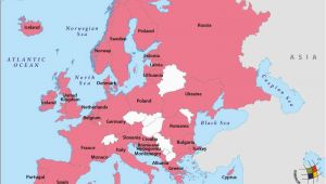 Map Of Europe with All Countries Pin On Maps