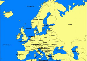 Map Of Europe with Bodies Of Water 28 Thorough Europe Map W Countries