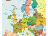Map Of Europe with Cities and Countries Countries Quiz World Maps
