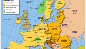 Map Of Europe with Country Names and Capitals Map Of Europe Member States Of the Eu Nations Online Project