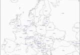 Map Of Europe with Croatia Europe Free Map Free Blank Map Free Outline Map Free