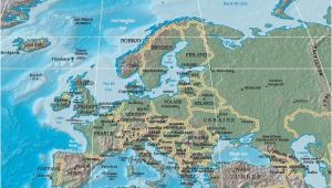 Map Of Europe with Mountains atlas Of Europe Wikimedia Commons