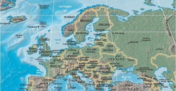 Map Of Europe with Mountains atlas Of Europe Wikimedia Commons