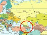 Map Of Europe with Mountains Caucasus Mountains Map Location Caucasus Mountains On