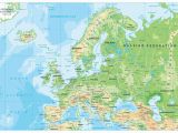 Map Of Europe with Physical Features Map Of Europe Europe Map Huge Repository Of European