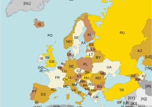 Map Of Europe without Country Names iso 3166 1 Alpha 2 Wikipedia