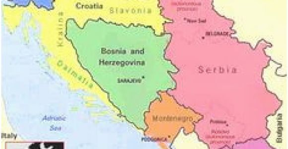 Map Of Europe Yugoslavia Yugoslavia