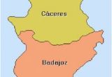 Map Of Extremadura Spain Autonomous Community Of Extremadura Spain Genealogy