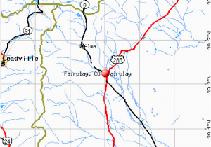 Map Of Fairplay Colorado Fairplay Colorado Map Bnhspine Com