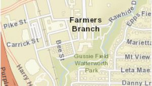 Map Of Farmers Branch Texas Usps Coma Location Details