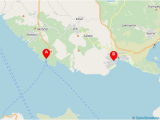 Map Of Ferry Ports In France Krk island Ferries