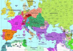 Map Of Feudal Europe European History Map 1800 Ad Historical Maps Europe Map