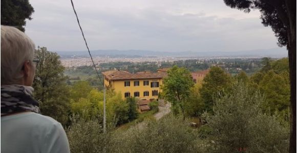 Map Of Fiesole Italy Bencista with Florence In the Background Picture Of Pensione